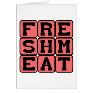 Fresh Meat, Raw Beef