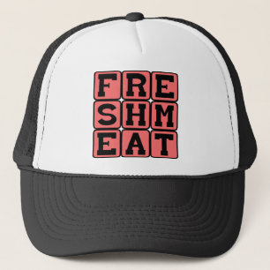 Fresh Meat, Raw Beef Trucker Hat