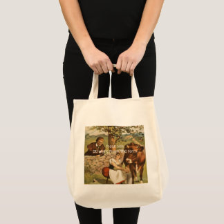 Fresh Milk Straight From the Farm Tote Bag