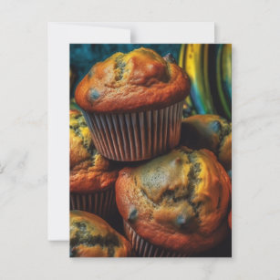 Fresh Muffins Postcard