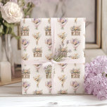 Fresh Off the Market Boho Floral Bouquet Wrapping Paper<br><div class="desc">Fresh Off the Market Boho Floral Bouquet Wrapping Paper 
Matching items are available.</div>