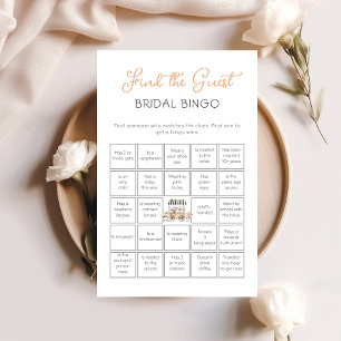 Fresh Off The Market Bridal Bingo Find the guest