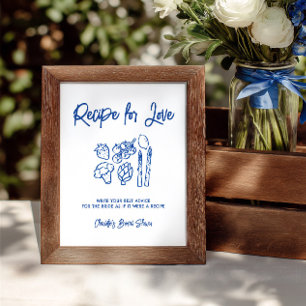 Fresh Off The Market Bridal Shower Advice Sign