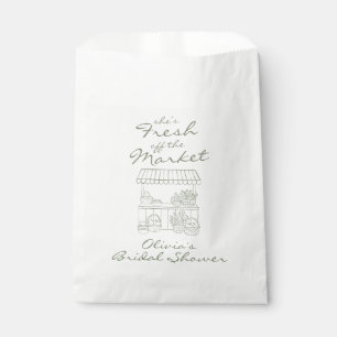 Fresh off the Market Bridal Shower Favour Bags