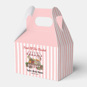 Fresh Off The Market Bridal Shower Favour Box