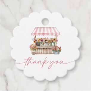 Fresh off the Market Bridal Shower Favour Tags