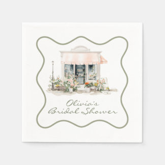 Fresh off the Market Bridal Shower Napkin