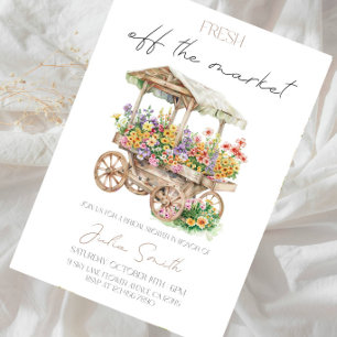 Fresh Off the Market Bridal Shower Party Invitation