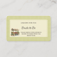 Fresh Off the Market Bridal Shower Recipe 
