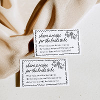 Fresh Off The Market Bridal Shower Recipe Request