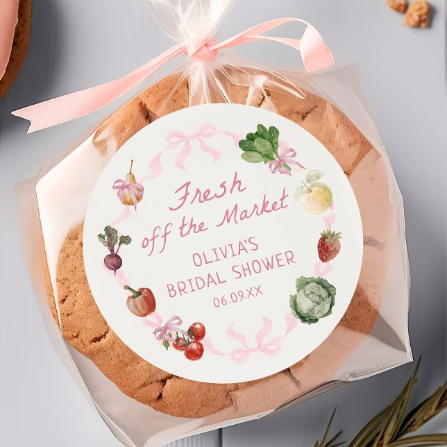 Fresh Off The Market Bridal Shower Sticker (Creator Uploaded)