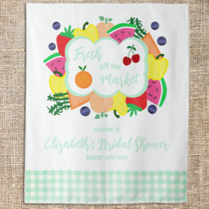 Fresh Off The Market Bridal Shower Tapestry