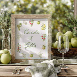 Fresh Off The Market Cards and Gifts Sign