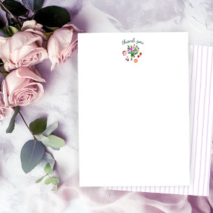 FRESH OFF THE MARKET Cute Custom Bridal Shower Thank You Card