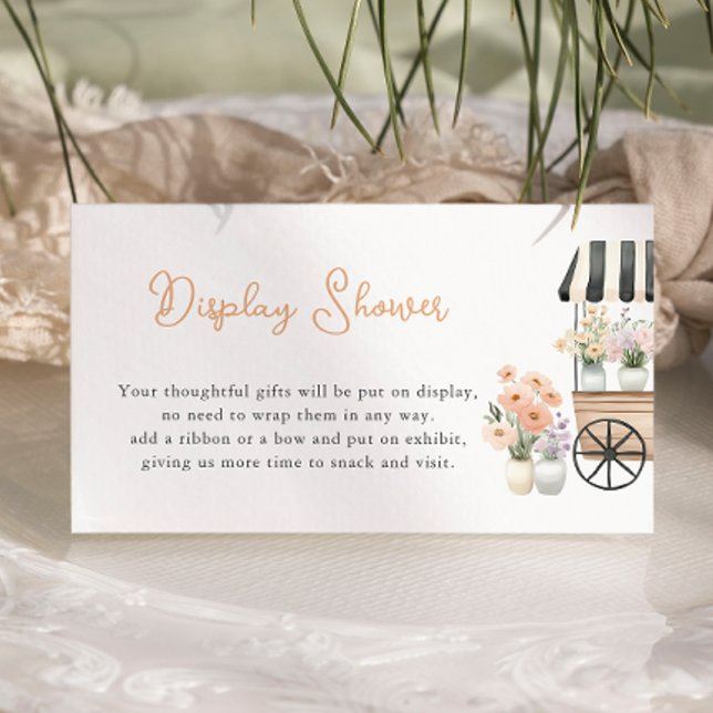 Fresh off the Market Display Shower Enclosure Card (Creator Uploaded)