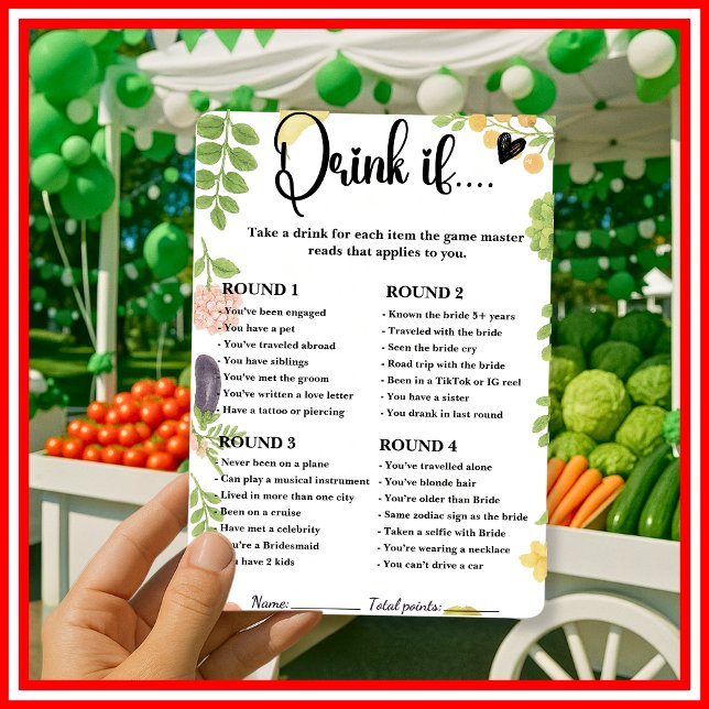 Fresh Off The Market Drink If Bridal Shower Game (Creator Uploaded)