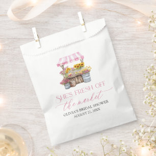 Fresh Off The Market Farmers Market Bridal Shower Favour Bags
