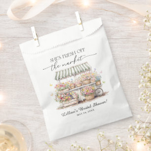 Fresh Off The Market Farmers Market Bridal Shower Favour Bags