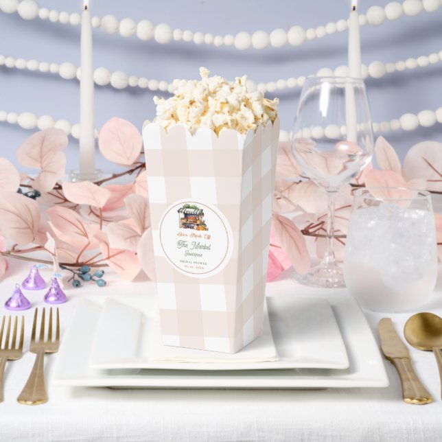 Fresh Off The Market Farmers Market Bridal Shower  Favour Box (Wedding)