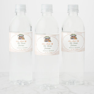 Fresh Off The Market Farmers Market Bridal Shower  Water Bottle Label