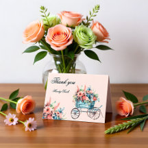 Fresh off the Market Floral Cart Bridal Shower