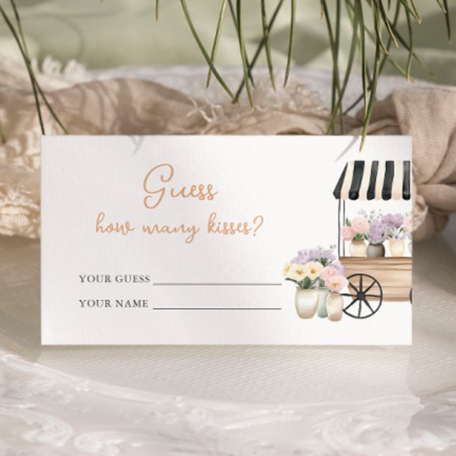 Fresh off the Market Guess how many Kisses Enclosure Card (Creator Uploaded)