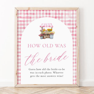 Fresh Off The Market How Old Was The Bride Sign