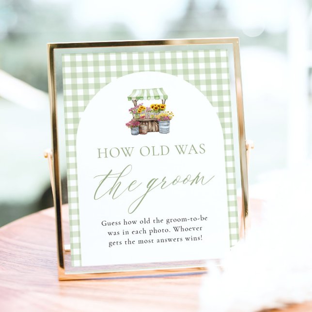 Fresh Off The Market How Old Was The Groom Sign (Fresh Off The Market How Old Was The Groom Sign)