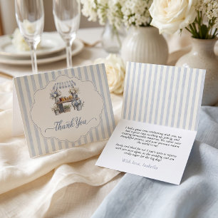 Fresh Off The Market Pastel Colours Bridal Shower Thank You Card