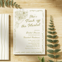 Fresh off the Market Sage Green Bridal Shower