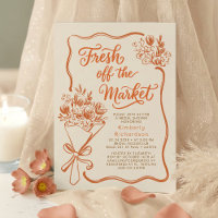 Fresh Off The Market Terracotta Bridal Shower