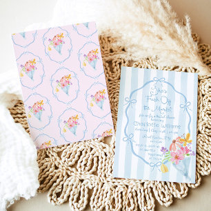 Fresh Off the Market Whimsical Bridal Shower Invitation