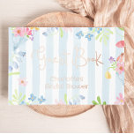 Fresh Off the Market Wildflower Stripes Watercolor Guest Book<br><div class="desc">Fresh Off the Market Wildflower Stripes Watercolor Foil Guest Book
Matching items available.</div>