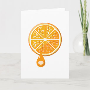 Fresh Orange Greeting Cards