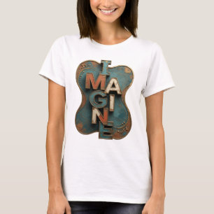 Fresh Orange IMAGINE Custom Design T-Shirt