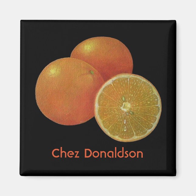 Fresh Orange Magnet (Front)