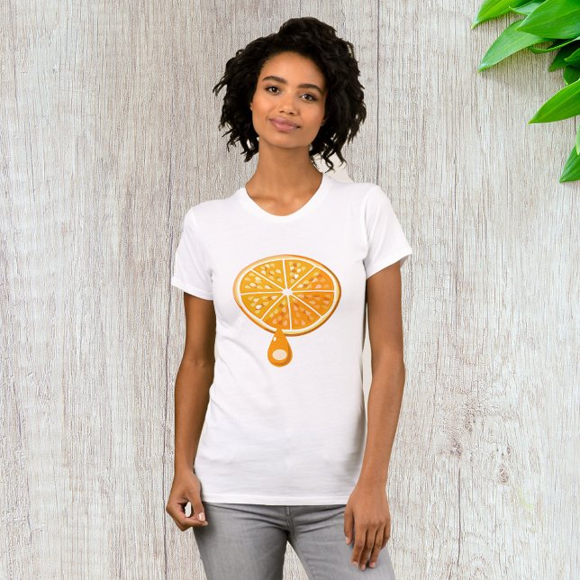 Fresh Orange Womens T-Shirt (Creator Uploaded)