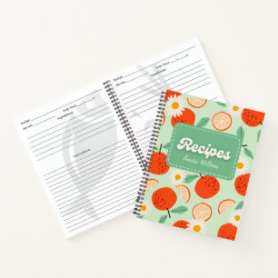 Fresh Oranges Favourite Family Recipe Notebook