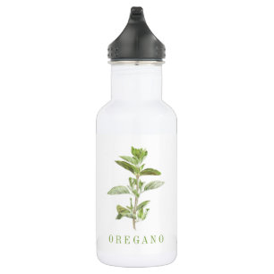 FRESH OREGANO 18oz Water Bottle