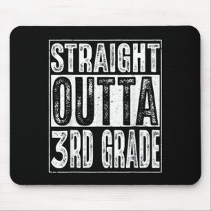 Fresh Out Of 3rd Grade Cl Of 2026 Third Graduation Mouse Pad