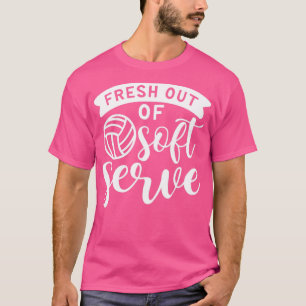 Fresh Out Of Soft Serve Volleyball T-Shirt