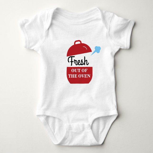 Fresh out the Oven Baby Bodysuit (Front)