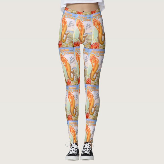 fresh oyster mermaids leggings (Front)