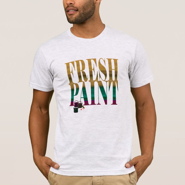 Fresh paint t-shirt (Front)