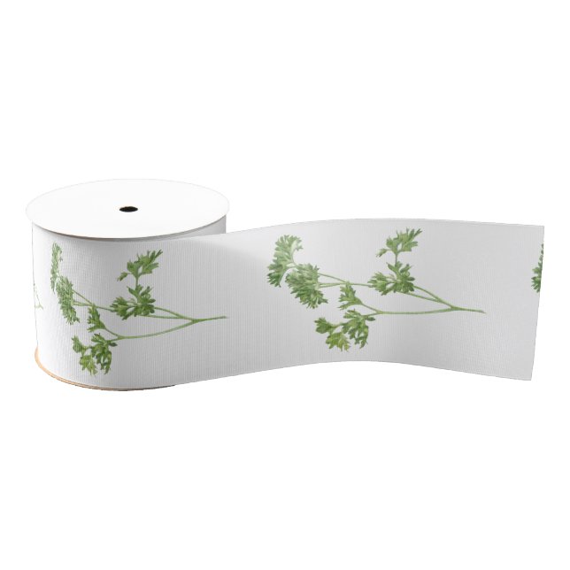 FRESH PARSLEY 3" Wide Grosgrain Ribbon (Spool)