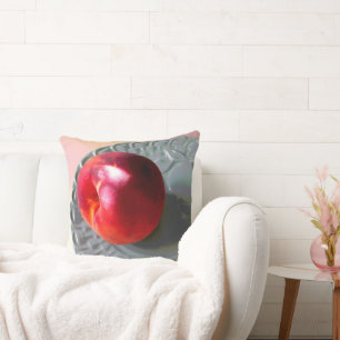 Fresh Peach in sunlight Cushion