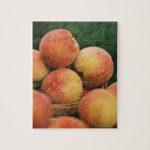 Fresh peaches jigsaw puzzle
