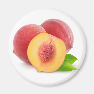 Fresh peaches magnet