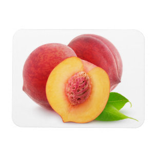 Fresh peaches magnet