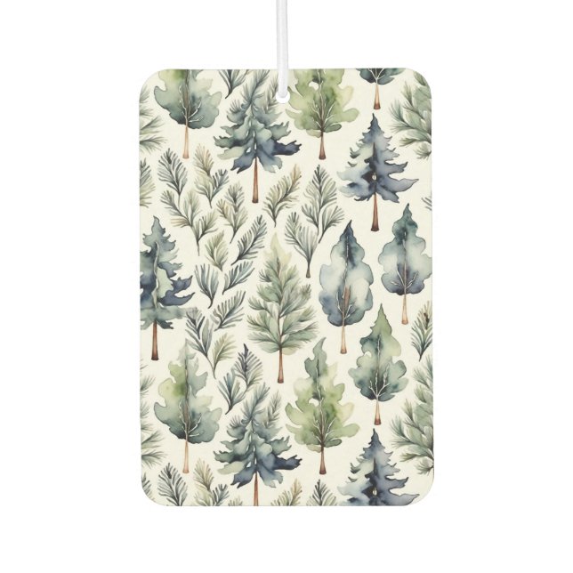 Fresh Pine Sented Car Air Freshener (Front)